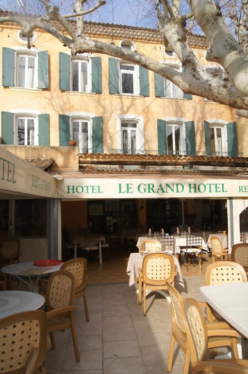 Le Grand Hotel Aups Exterior foto
